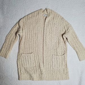 NWOT On The Road Cozy Soft Beige/Cream Cardigan Size S/M